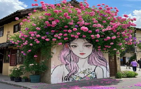 恭城怎么设计网红打卡墙绘