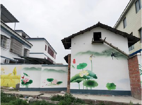 恭城室外墙绘-从选材到保养。