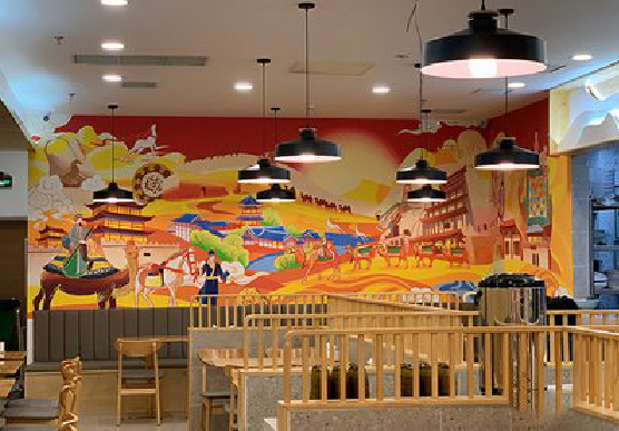 恭城商业空间彩绘介绍。