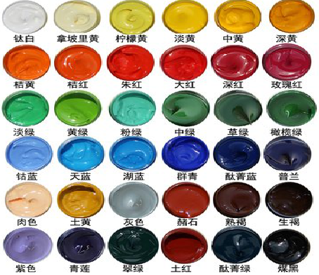 恭城墙绘颜色的选择有讲究。