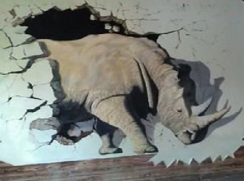 恭城在墙绘中，如何绘制3D效果？