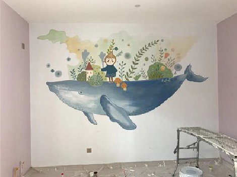 恭城手绘墙的特点及优势。